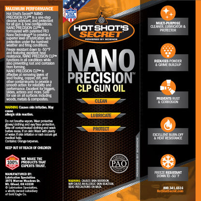 Hot Shot's Secret Nano Precision Gun Oil