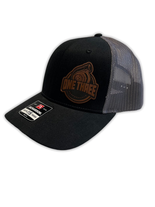Leather Patch Hat